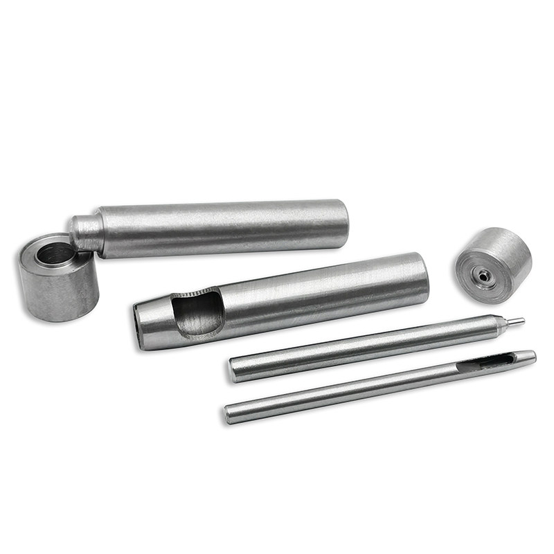 Leatherwork Rivet Setter - Ronde gatenponsset 1,5-40 mm voor lederbewerking,