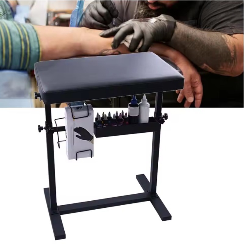 Leatherwork Tattoo - Ondersteunt armen tattoo brancards draagbare werktafel