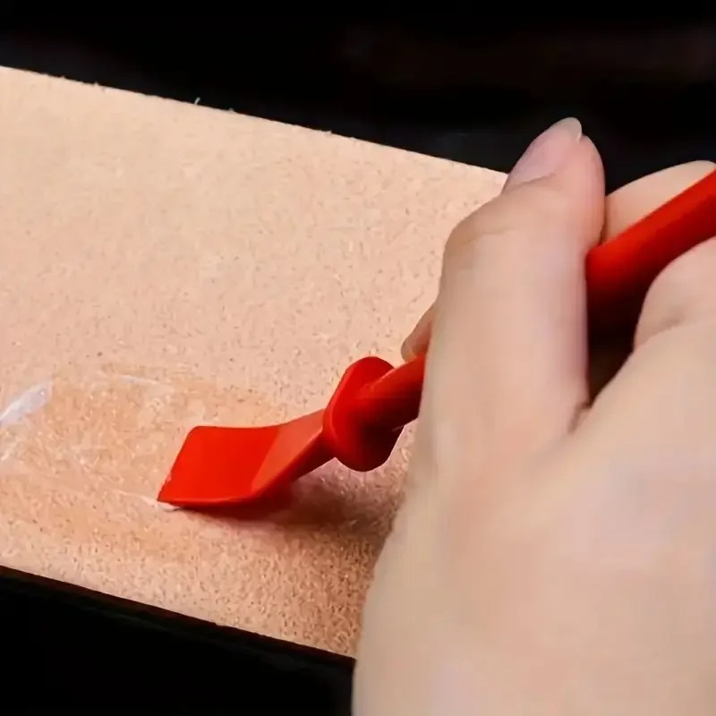 Leatherwork Tools - Lijmspreiders, polypropyleen lijmsmeerpennen, schilderschrapers voor handgemaakte