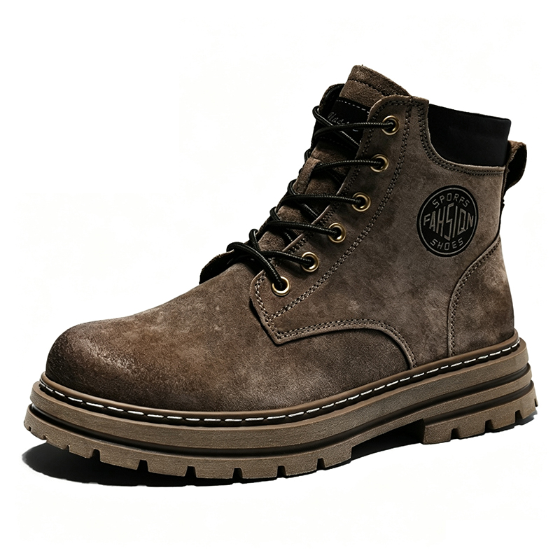 Leatherwork Boots - Winterlaarzen voor heren met fleecevoering, hoge