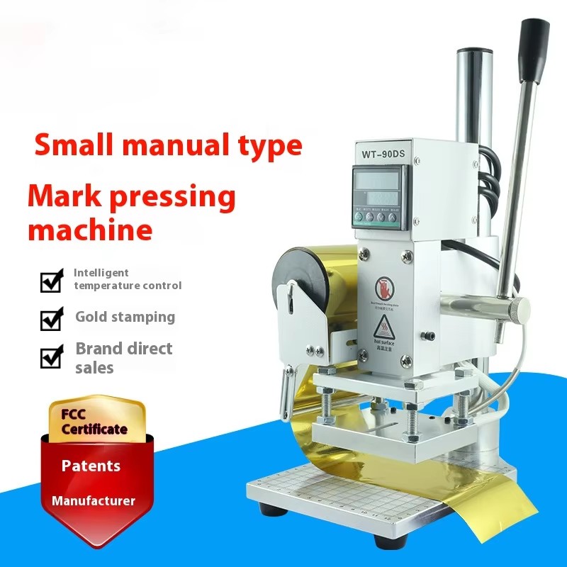 Leatherwork Embossing - Foliedruk Machine 300W Lederen Houvast Papier