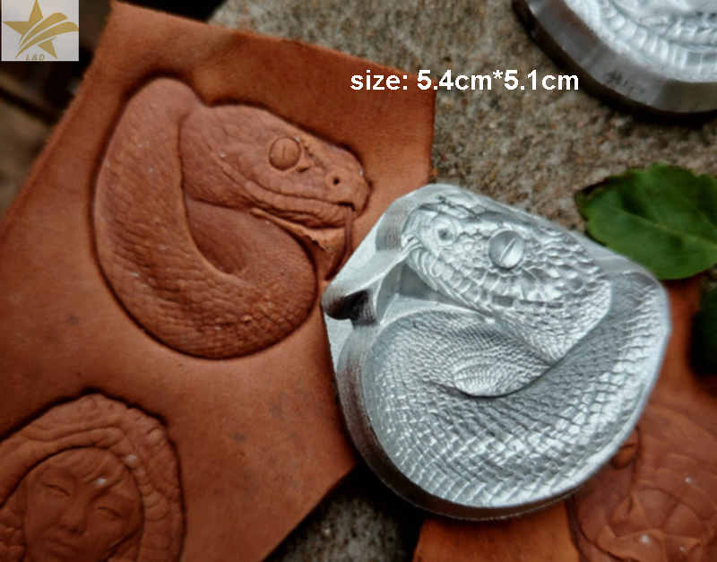 Leatherwork Patterns Free - Snake Maidush Patroon Handwerk Uniek leerbewerking