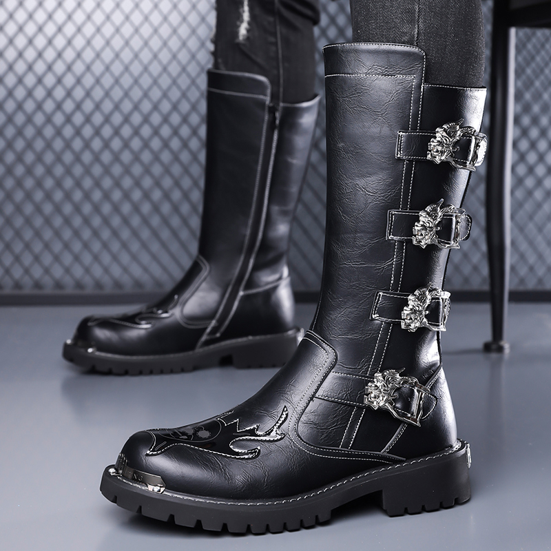 Herfst Nieuwe Designer Leren L - Leatherwork Boots recensie en prijs
