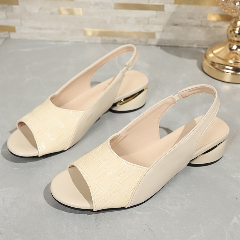 Dames slingback sandalen, krok - Leatherwork Patterns Free recensie en prijs