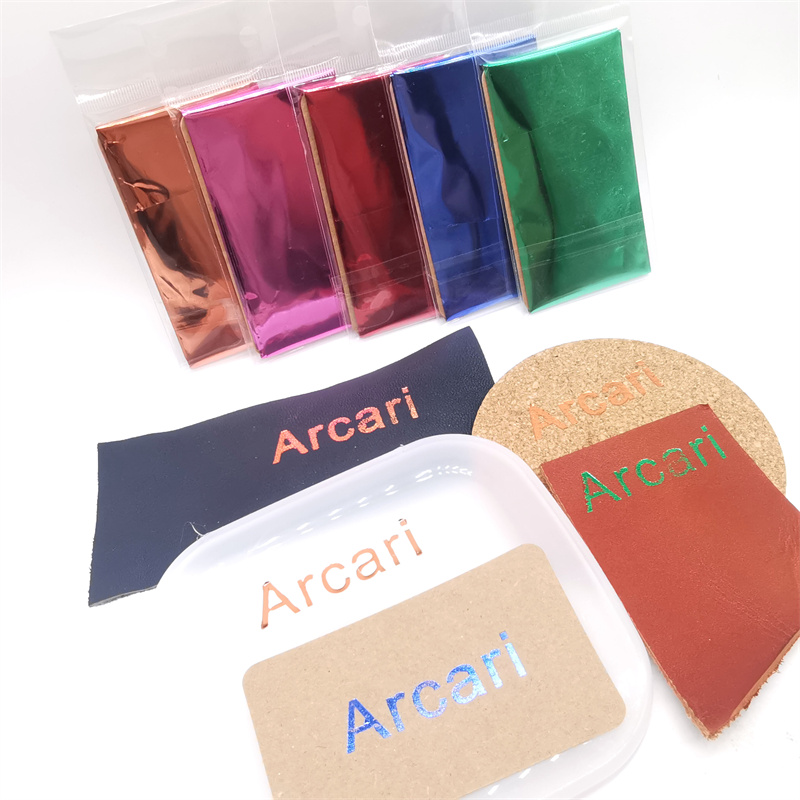 5 kleuren Foliepapier Hot Stam - Leatherwork Embossing recensie en prijs