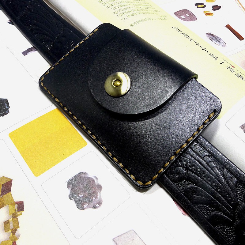 Blongk Ultra Dunne Taille Tas  - Leatherwork Fasteners recensie en prijs