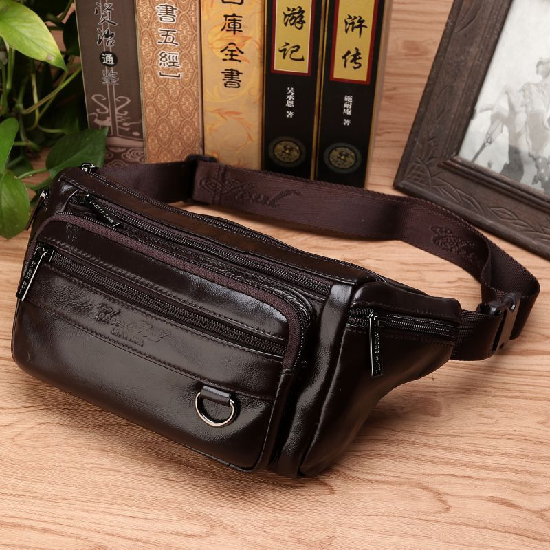 Mannen Taille Fanny Tassen Sli - Leatherwork Fasteners recensie en prijs
