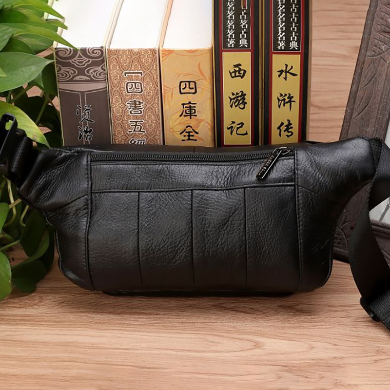 Mannen Taille Fanny Tassen Sli - Leatherwork Fasteners recensie en prijs