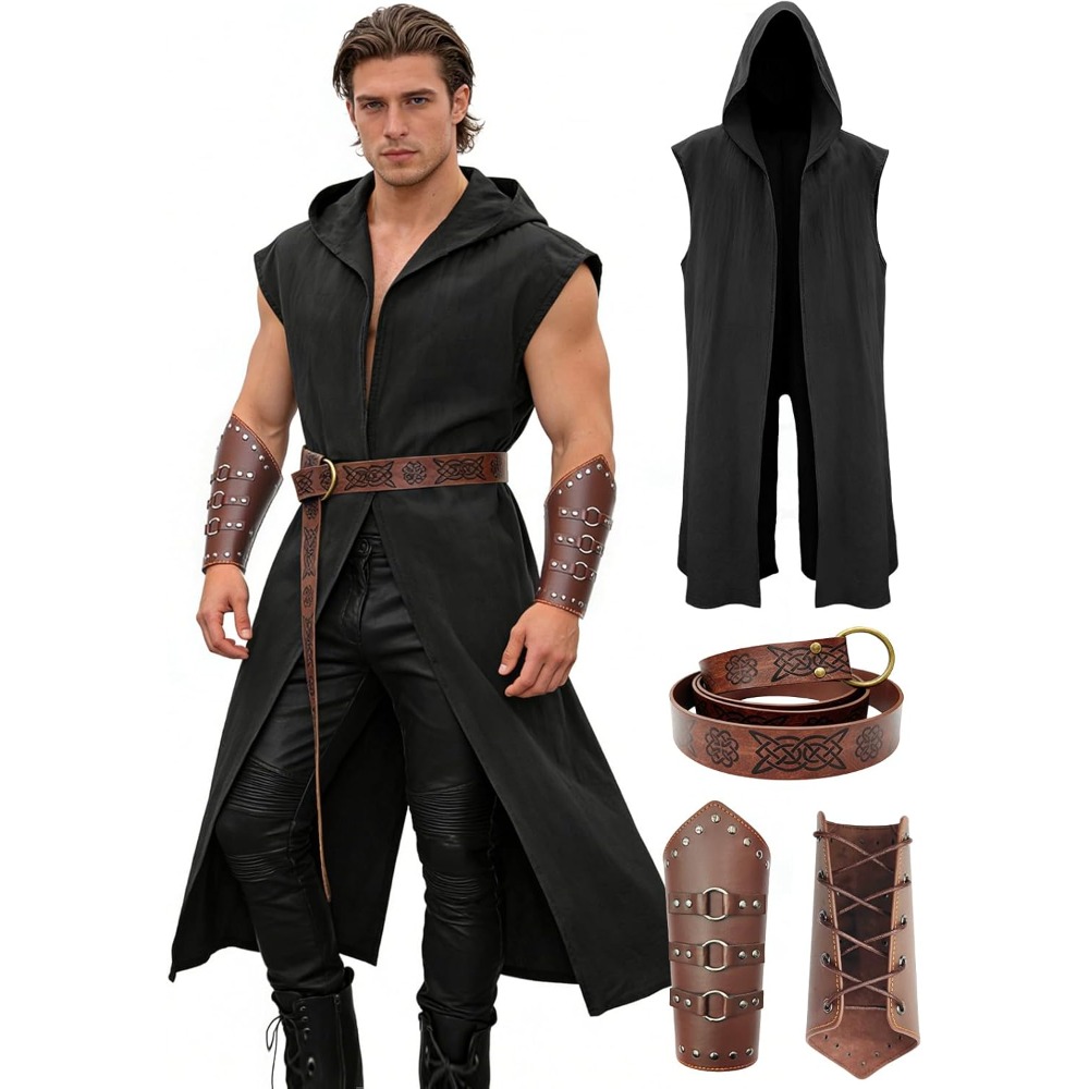 Renaissance-kostuumset voor he - Leatherwork Fasteners recensie en prijs