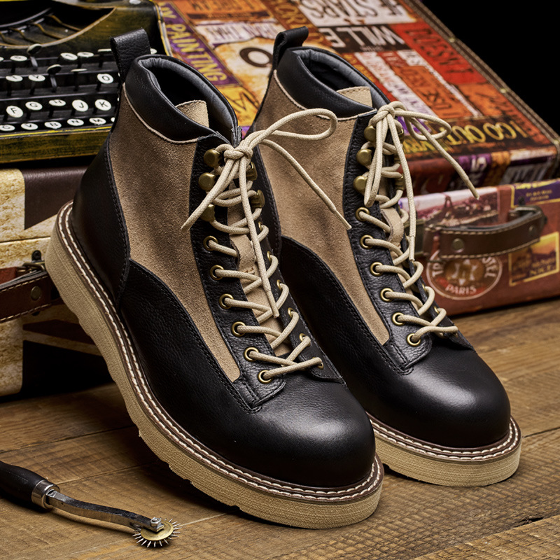 Werklaarzen met korte neus voo - Leatherwork Boots recensie en prijs