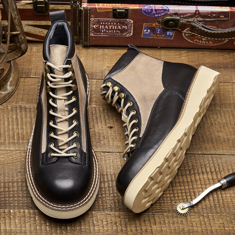 Werklaarzen met korte neus voo - Leatherwork Boots recensie en prijs