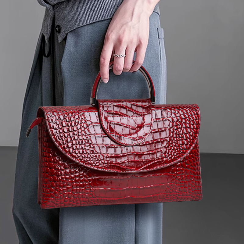 Aidrani dameshandtas van rundl - Leatherwork Embossing recensie en prijs