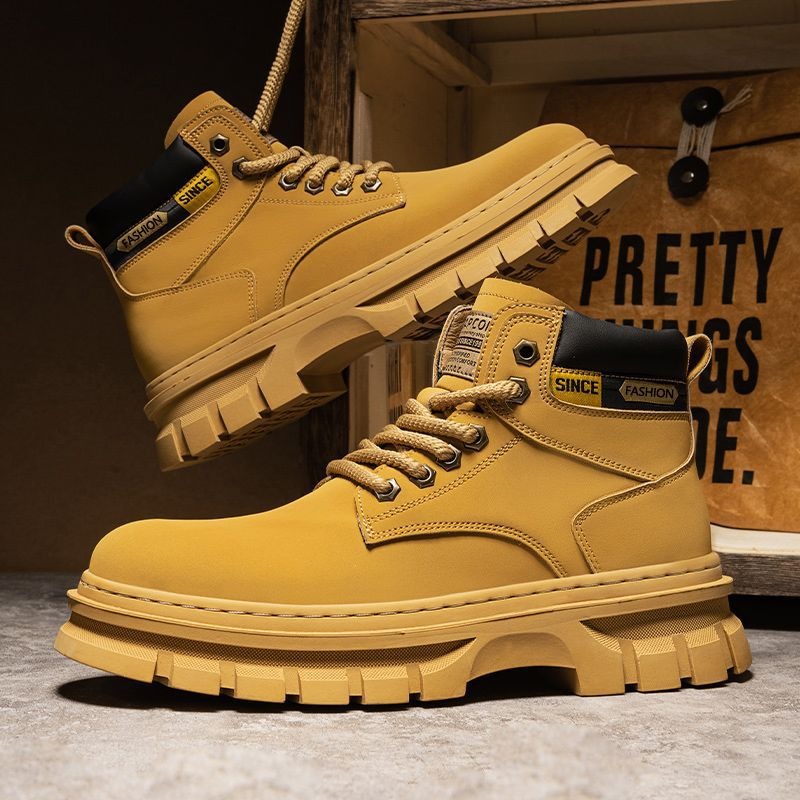 Vintage Heren Platform Enkella - Leatherwork Boots recensie en prijs