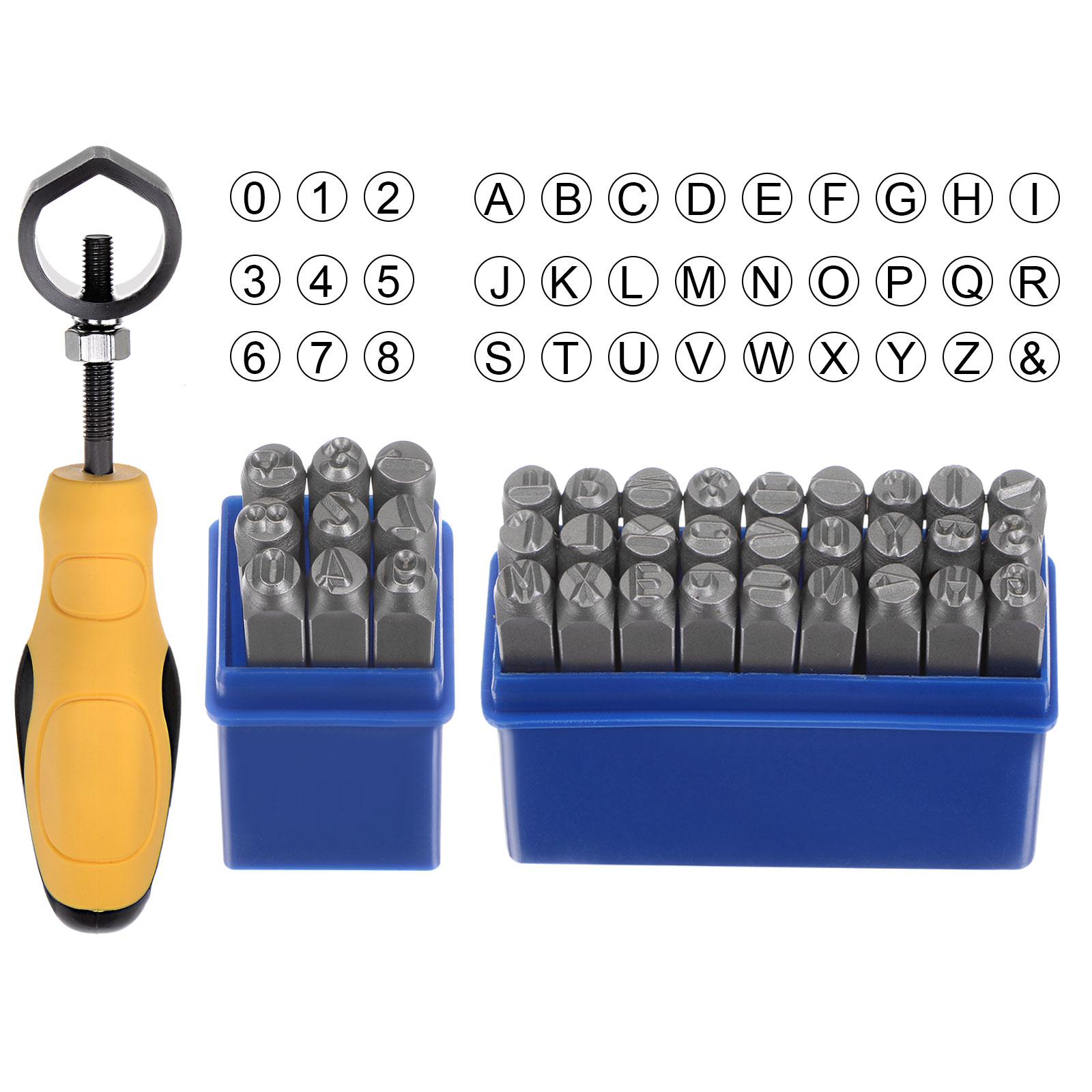 Metaalstempelset 6mm 10mm 12.5 - Leatherwork Embossing recensie en prijs