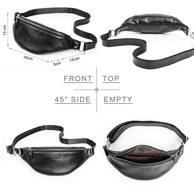 Contact's Mannen Taille Packs  - Leatherwork Fasteners recensie en prijs