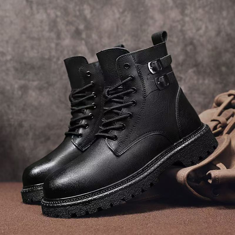 Mannen Herfst Winter Big Size  - Leatherwork Boots recensie en prijs