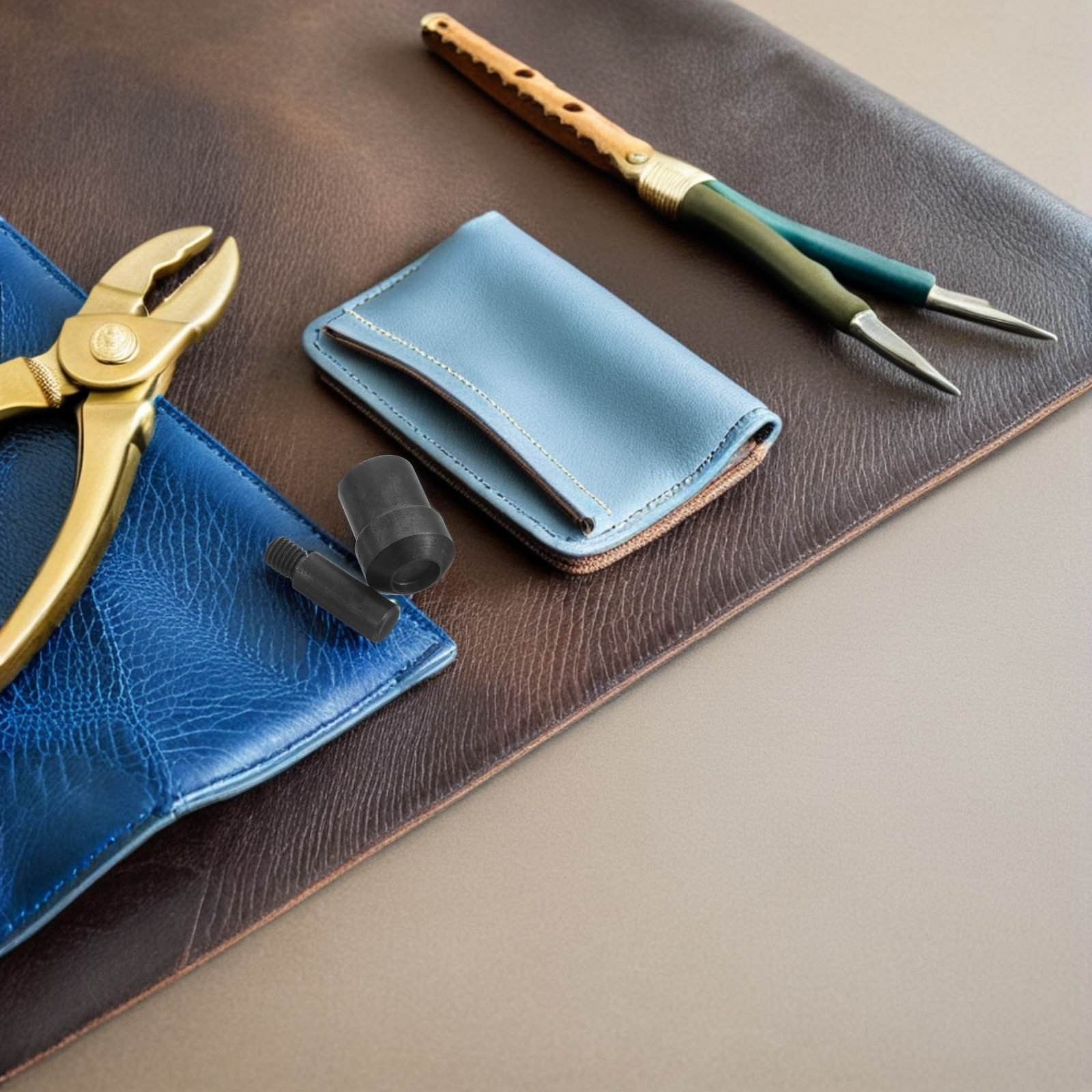 2 stuks klinknagelzetters, sta - Leatherwork Rivet Setter recensie en prijs