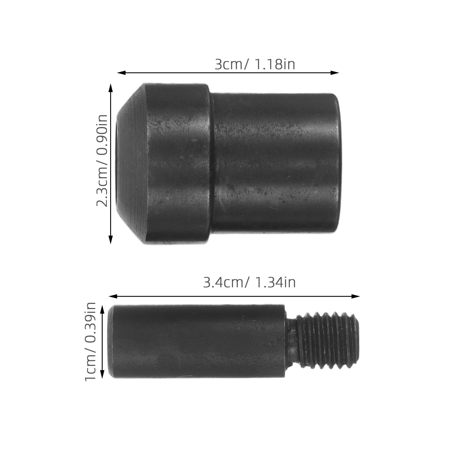 2 stuks klinknagelzetters, sta - Leatherwork Rivet Setter recensie en prijs