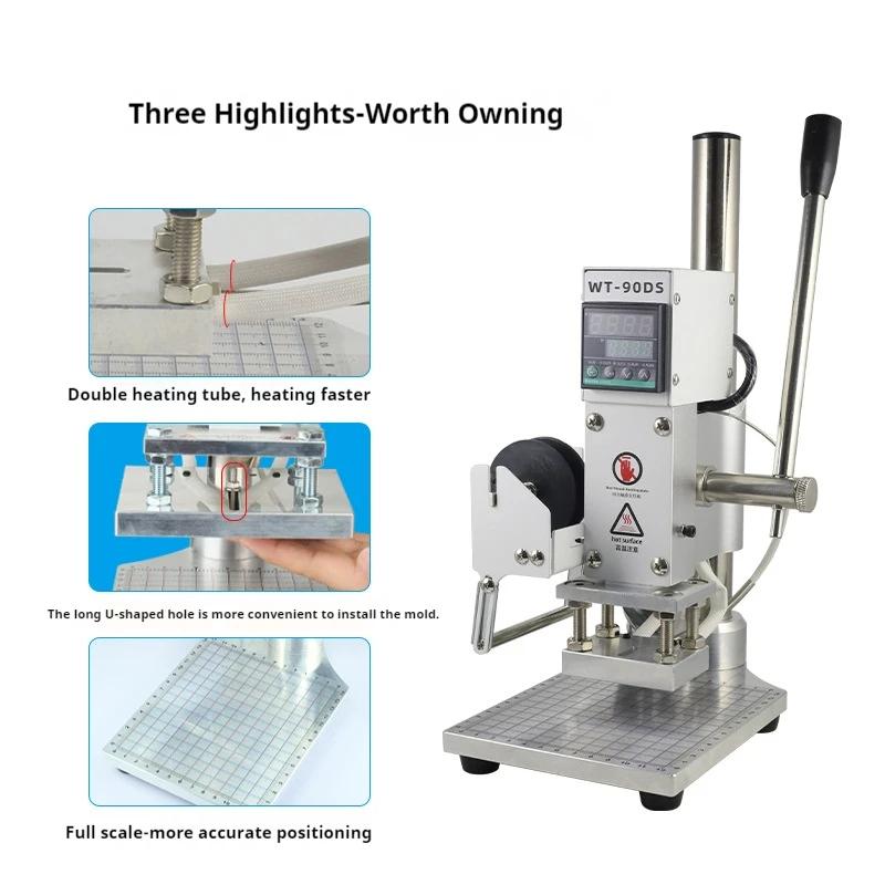 Foliedruk Machine 300W Lederen - Leatherwork Embossing recensie en prijs