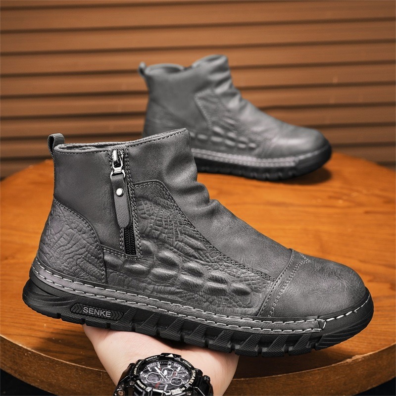 Heren hoge laarzen, modieus kr - Leatherwork Patterns Free recensie en prijs