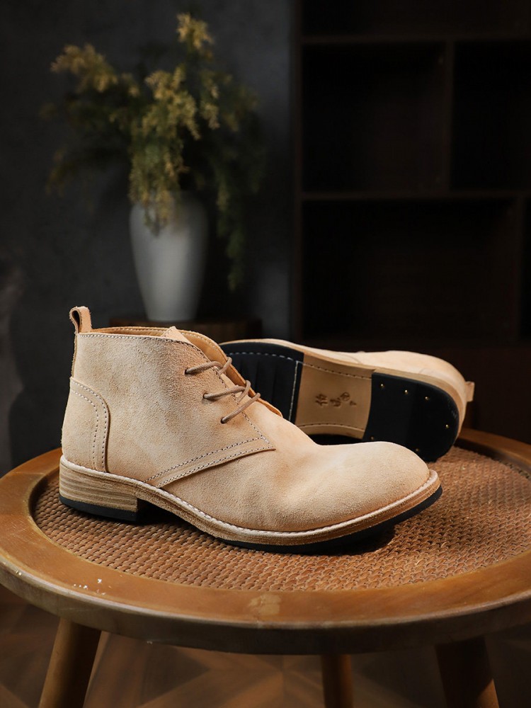Mode Veelzijdige Mannelijke Ve - Leatherwork Boots recensie en prijs